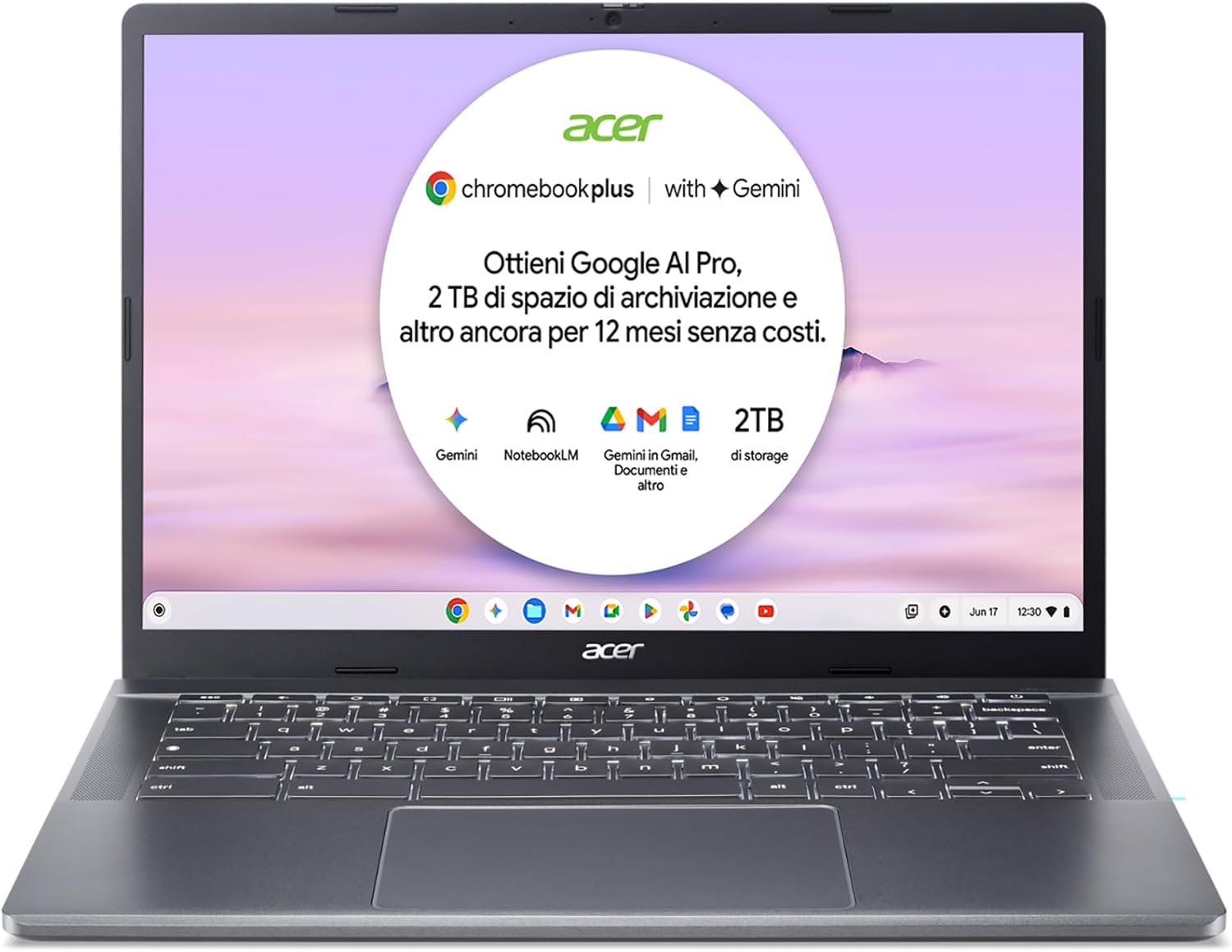Acer Chromebook Plus 514 — Scheda Tecnica Completa 2026