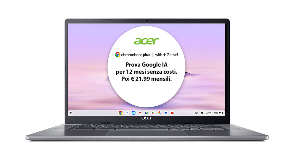 Acer Chromebook Plus 515 — Scheda Tecnica Completa 2026