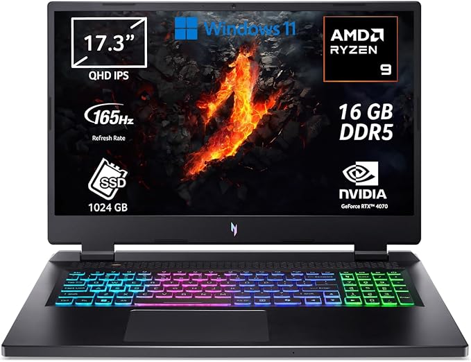 Acer Nitro 17 — Scheda Tecnica Completa 2026