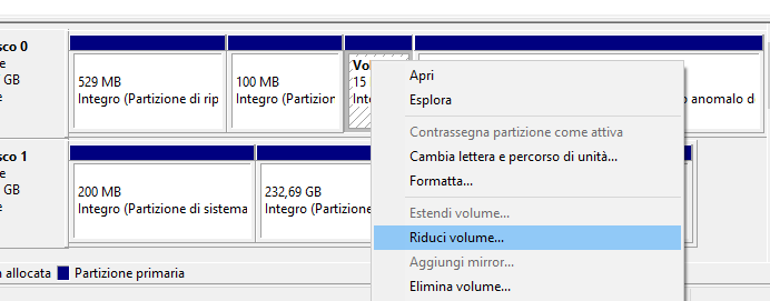 Partizione Hard Disk