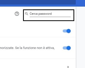 Come vedere la password salvate dei siti chrome