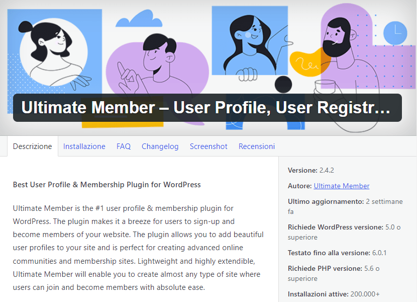 Wordpress differenza ruoli utente Ultimate Member