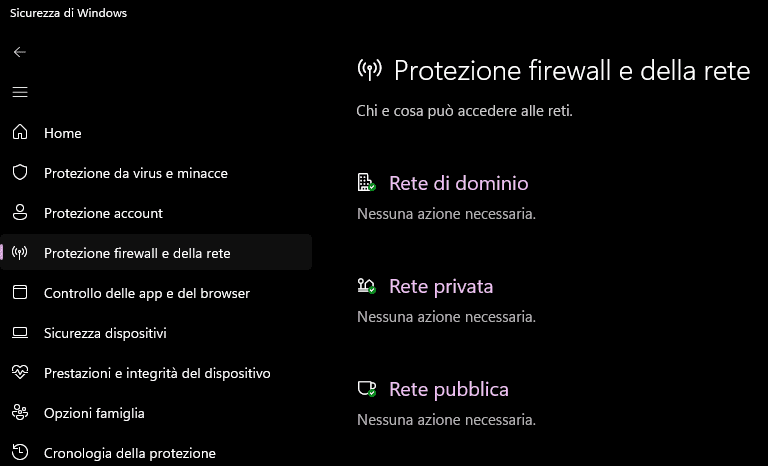 Firewall VPN sicurezza privacy