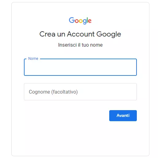 con un account Google, puoi accedere a tutti i servizi di Google come Gmail, Google Drive, Google Docs, Google Calendar, YouTube, Google Maps, Google Photos