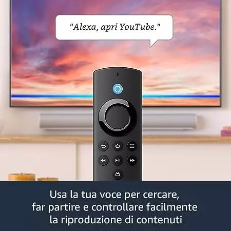 Stick Lite con telecomando vocale Alexa | Lite (senza comandi per la TV), Streaming in HD