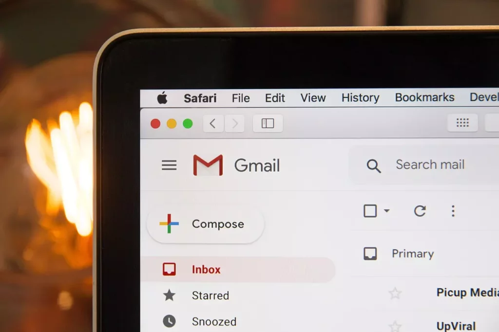 Gmail Google HTML Web