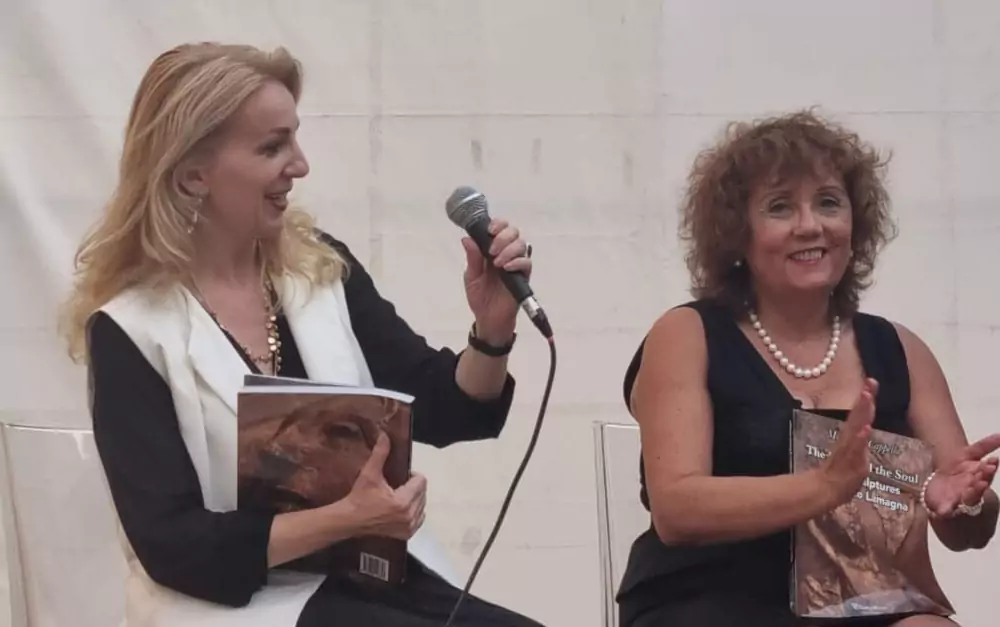 Maria Pia Cappello Stefania Cacciani Noto Sicilia presentazione Ernesto Lamagna sculture