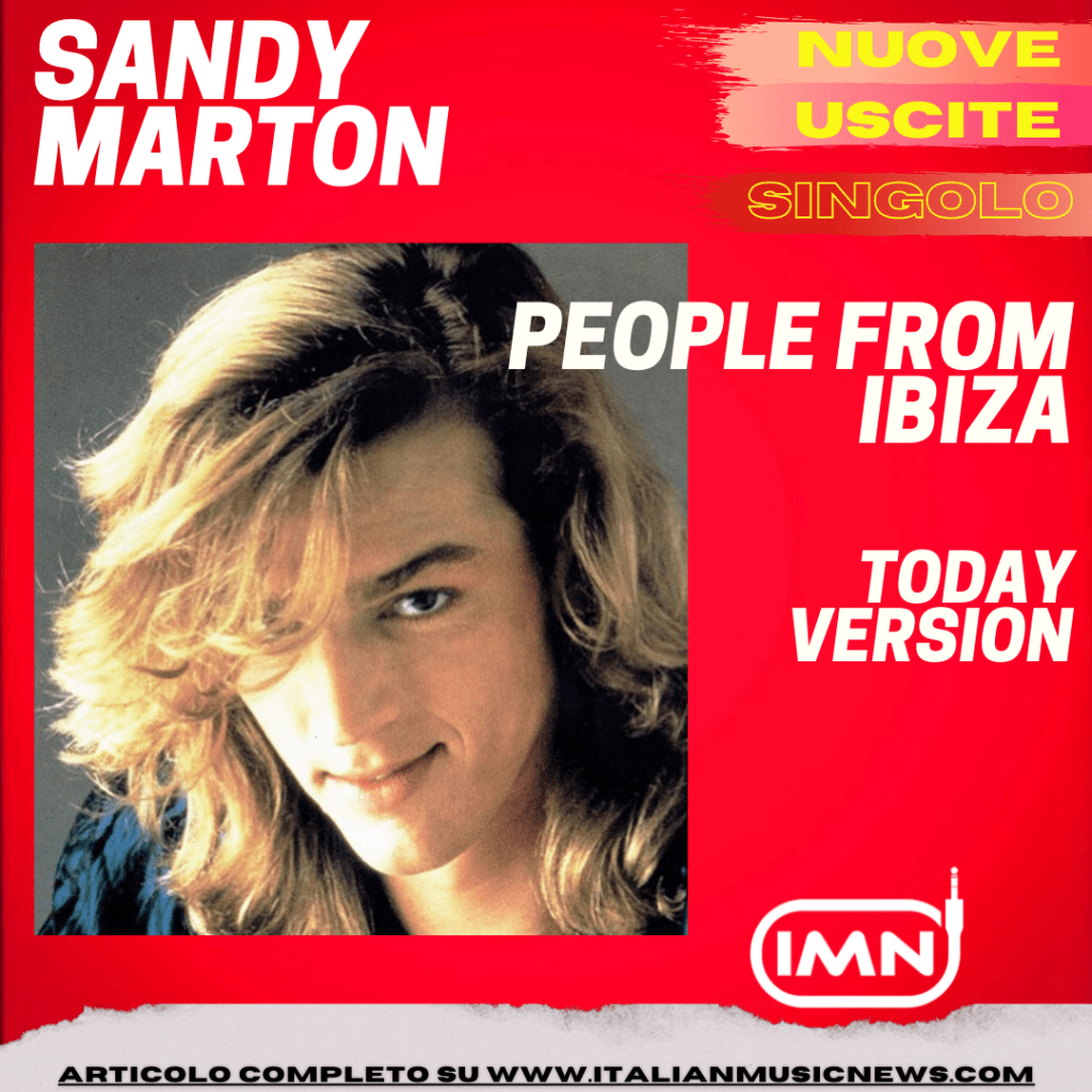 Sandy Marton People from Ibiza Claudio Cecchetto Meteore Festivalbar singolo
