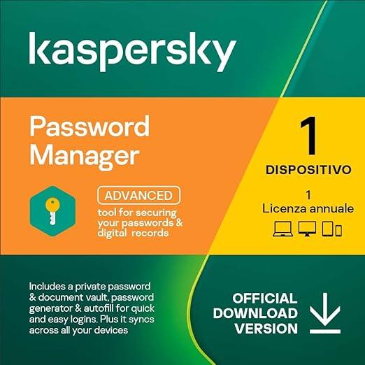 Perché creare un account con Kaspersky Password Manager