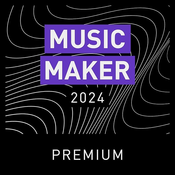 MAGIX Music Maker 2024 Premium - La musica è facile | Software audio | Software di produzione musicale | Windows 10/11 | Licenza di download per 1 PC
