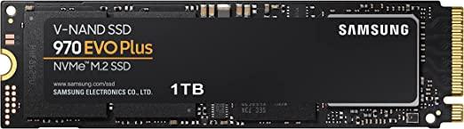 Samsung 970 EVO Plus 1 TB PCIe NVMe M.2 (2280) Internal Solid State Drive (SSD) (MMZ-V7S1T0BW ), Black Hackintosh Hardware macos Apple
