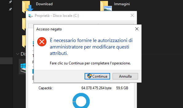 Indicizzazione disco SSD Windows