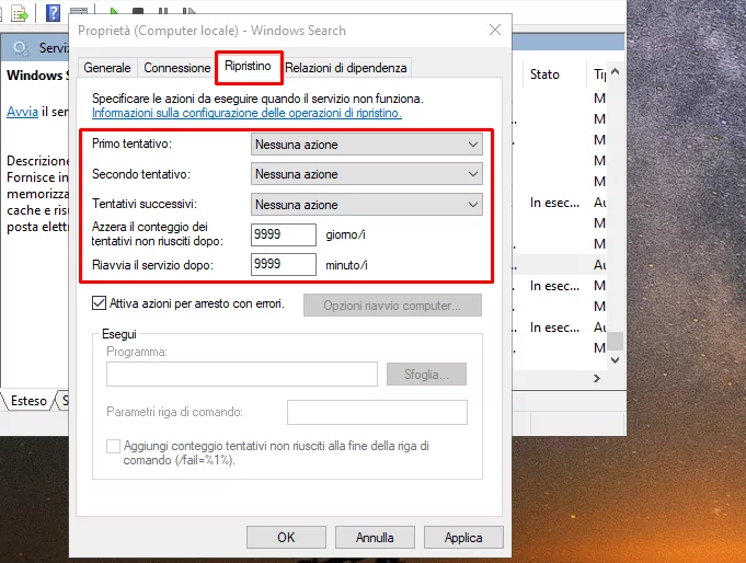 Indicizzazione Spotlight MAC Windows