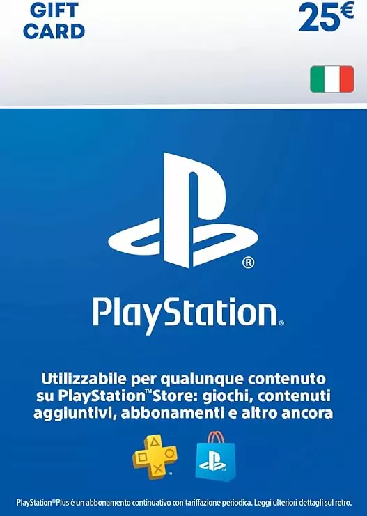 25€ PlayStation Store Gift Card | PSN Account italiano [Codice per email]