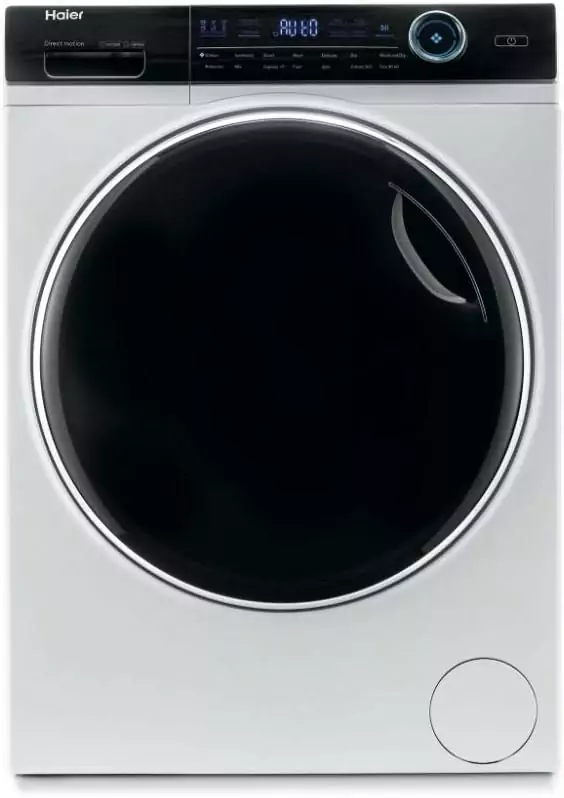 Haier HWD80-B14979 Serie I-Pro 7 Lavasciuga Slim 8+5 Kg, 1400 Giri, Carica Frontale, Opzione vapore I-Refresh, Trattamento Antibatterico, Libera Installazione, 59.5 * 46 * 85, Bianco, Classe A/D [Classe di efficienza energetica A]
