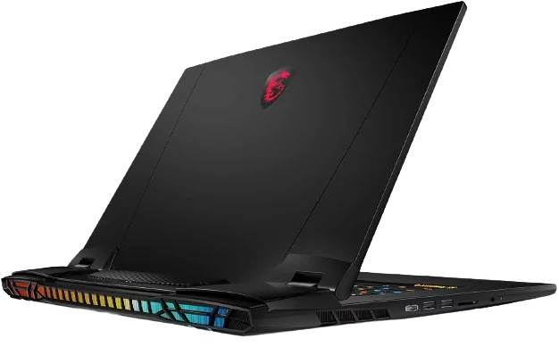 MSI Titan GT77HX 13VH-018IT, Notebook Gaming 17.3" MiniLED UHD 144Hz, Intel i9-13980HX, Nvidia RTX 4080 12GB GDDR6, 64GB RAM DDR5, 2TB SSD PCIe 4, WiFi 6E, Win11P [Layout e Garanzia ITA]