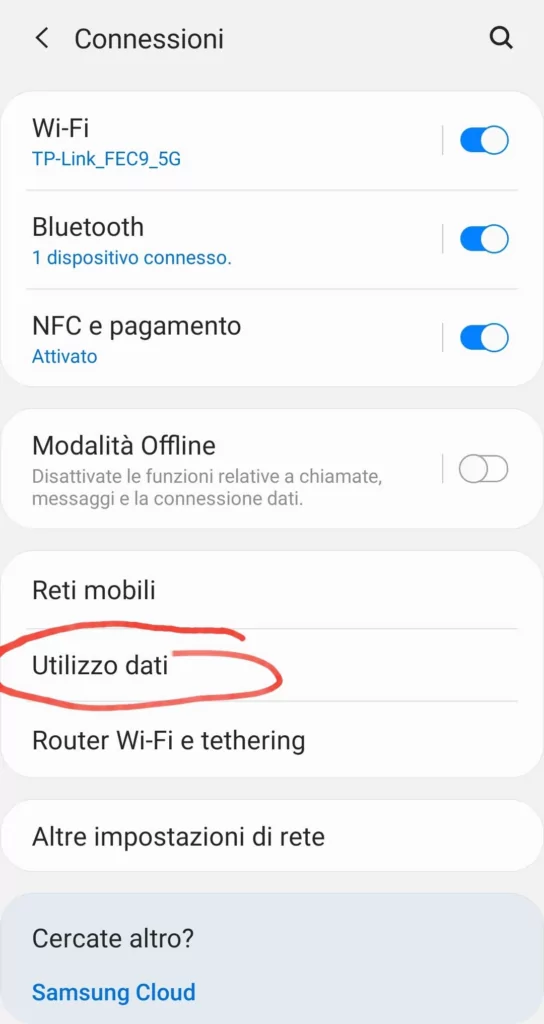 Telefono hackerato	come fare connessione dati