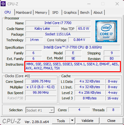 Windows 11 24H2 compatibilità CPU-Z