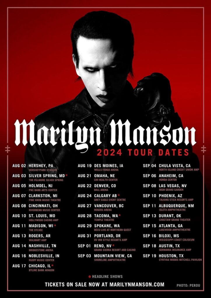 Marilyn Manson tour date