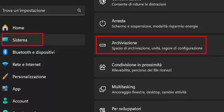 Liberare spazio Windows file temporanei
