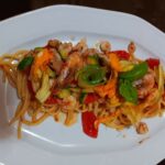 tonnarelli gamberi zucchine