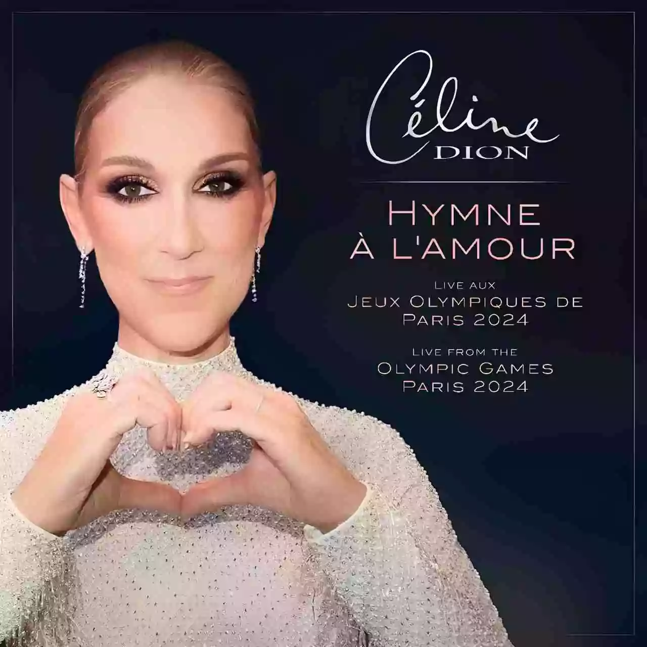 Celine Dione live Olimpiadi Hymne a l'amour Torre Eiffel
