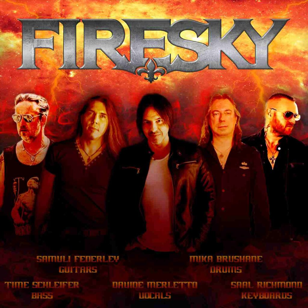 Firesky nuovo contratto Aor Melodic Rock album