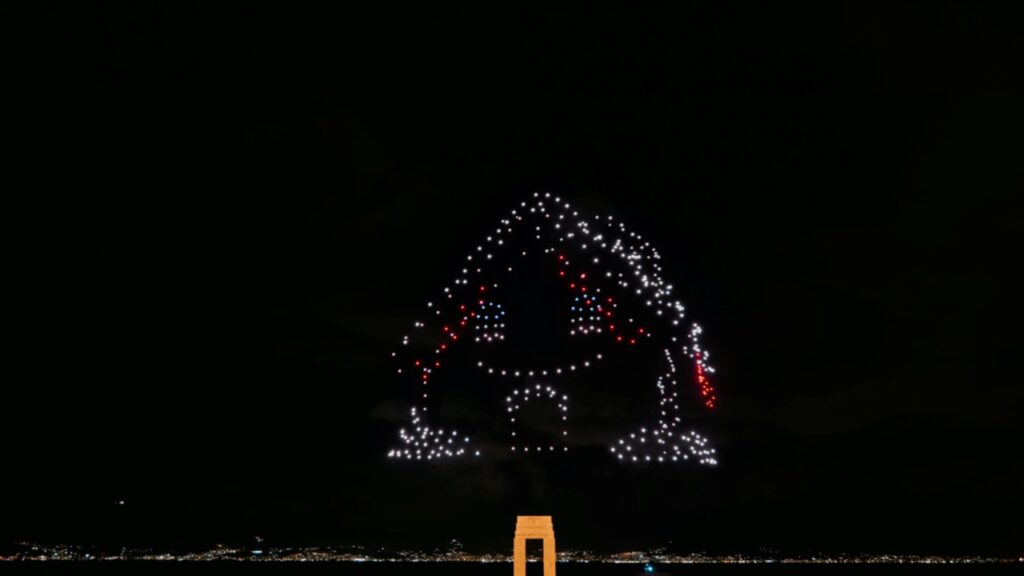 Lungomare Falcomatà Artech drone, reggio calabria, Dronisos