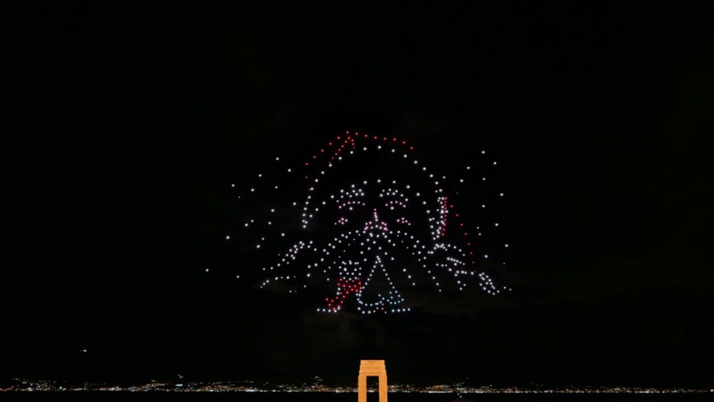 Lungomare Falcomatà Artech drone, reggio calabria, Dronisos