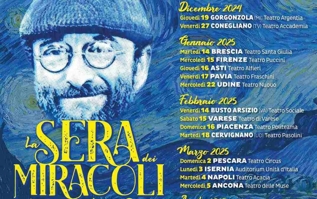 La Sera dei Miracoli Tributo Imperdibile a Lucio Dalla con Lorenzo Campani