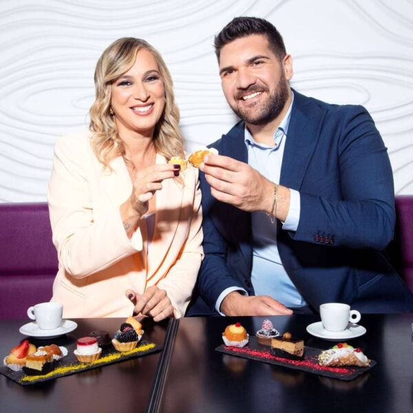 Ida Di Filippo e Tommaso Foglia protagonisti di “Pazzi di Dolci”, dal 20 febbraio in onda su Food Network Canale 33 