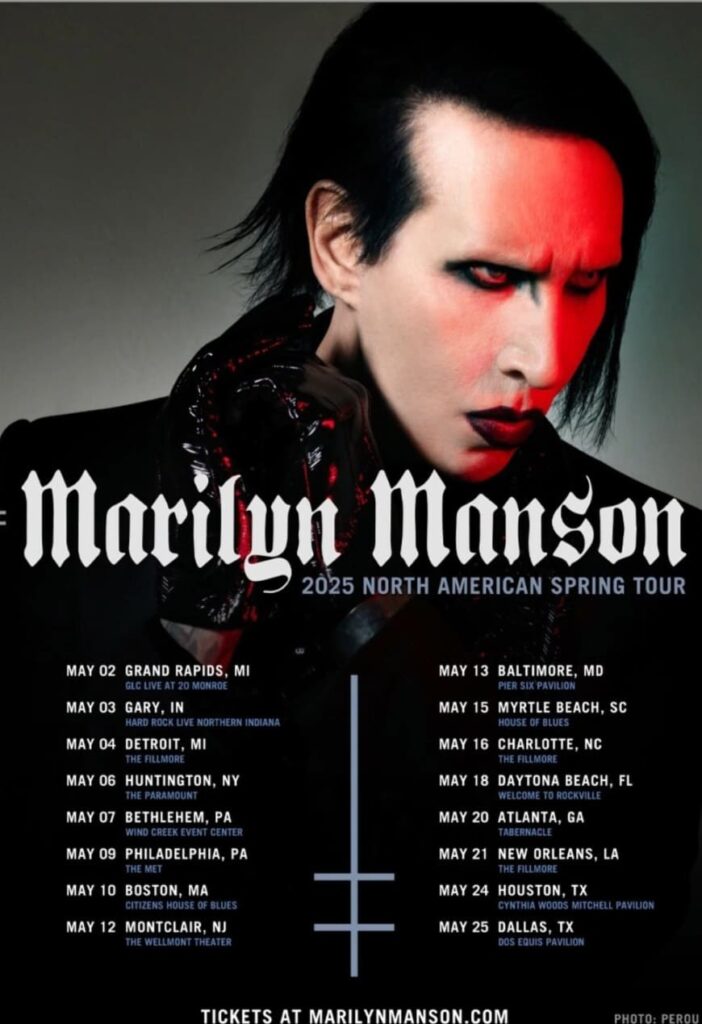 Marilyn Manson data italiana rock