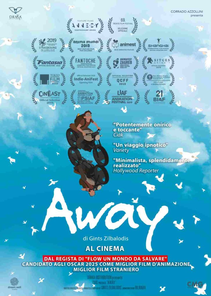 Away al cinema