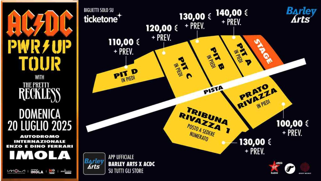 concerto AC/DC Imola