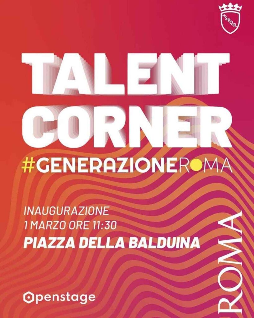 Talent Corner Generazione Roma