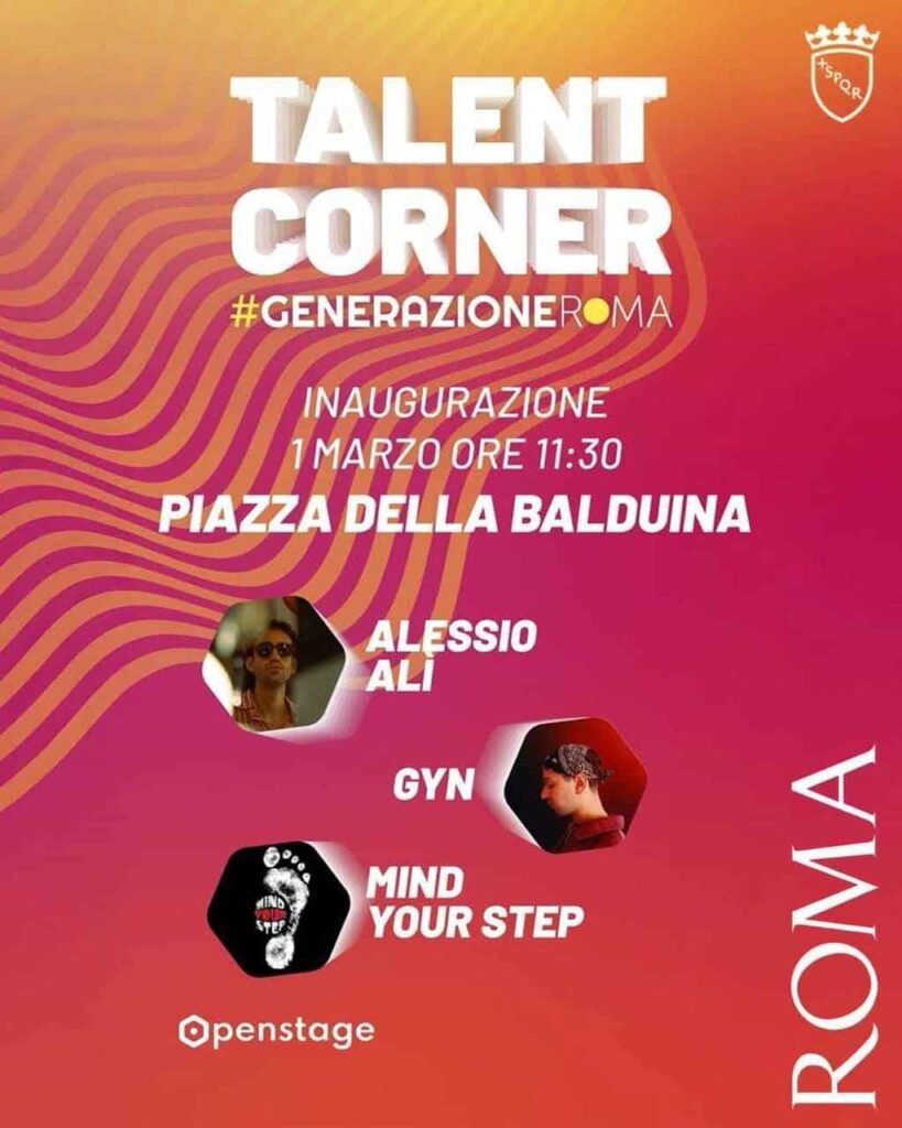 Talent Corner Generazione Roma