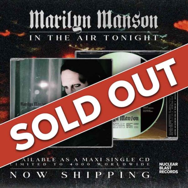 Marilyn Manson pubblica la cover di “In the Air Tonight” di Phil Collins e annuncia il tour mondiale