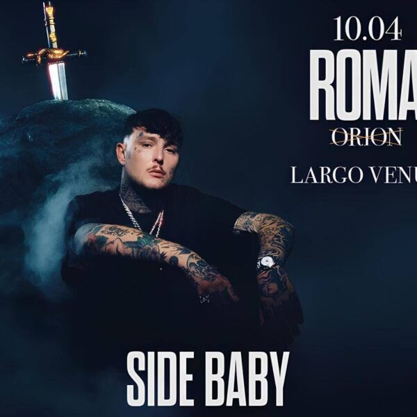 SIDE BABY: il “Leggendario Concerto” arriva a Roma il 10 aprile al Largo Venue