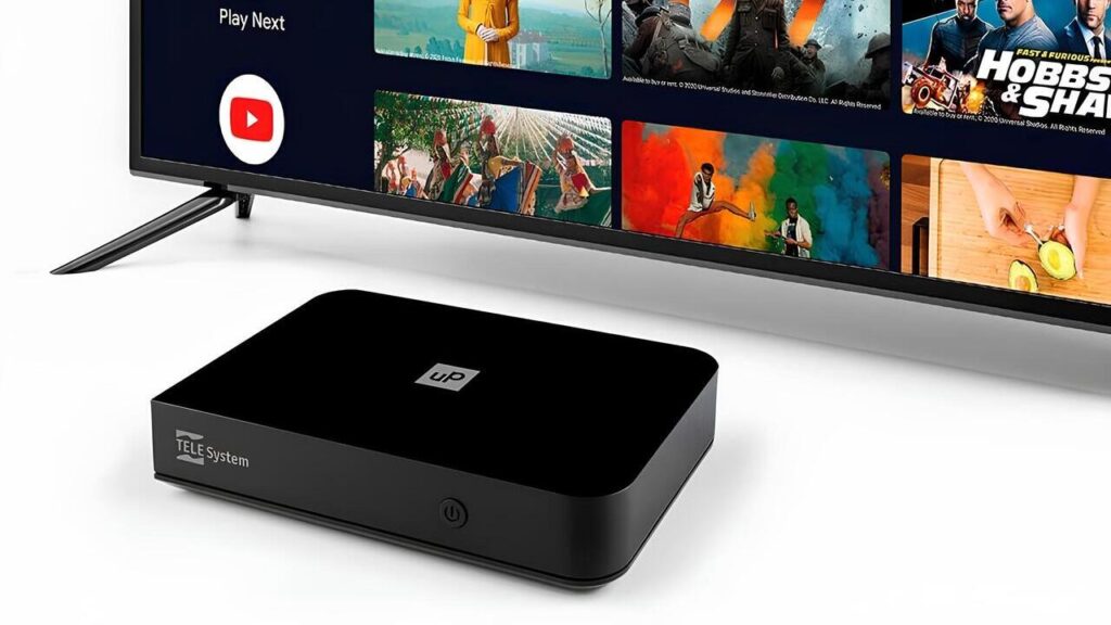 Miglior Decoder Digitale Terrestre UP T2 4K | Decoder Android TV 4K
