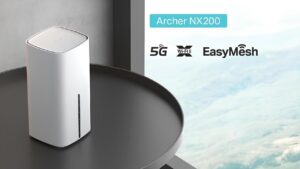 Miglior Router 5G TP-Link Archer NX200 Router 5G Wi-Fi 6 AX1800 Mbps con SIM, Dual Band, Plug & Play, Porta Gigabit WAN/LAN, 4K-QAM, Beamforming, 8 × 5G/LTE, 2 × Wi-Fi Antenne Interne, EasyMesh, HomeShield