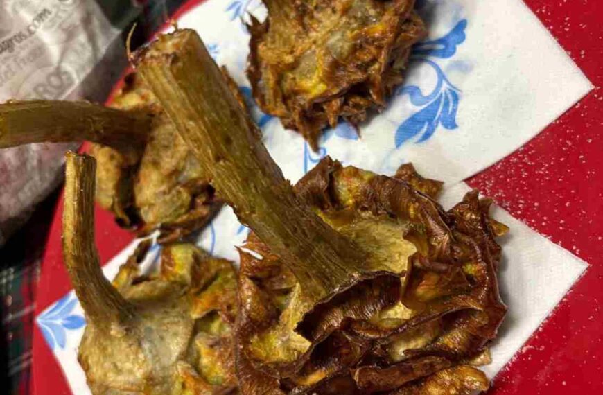 Carciofi alla Giudia ricetta