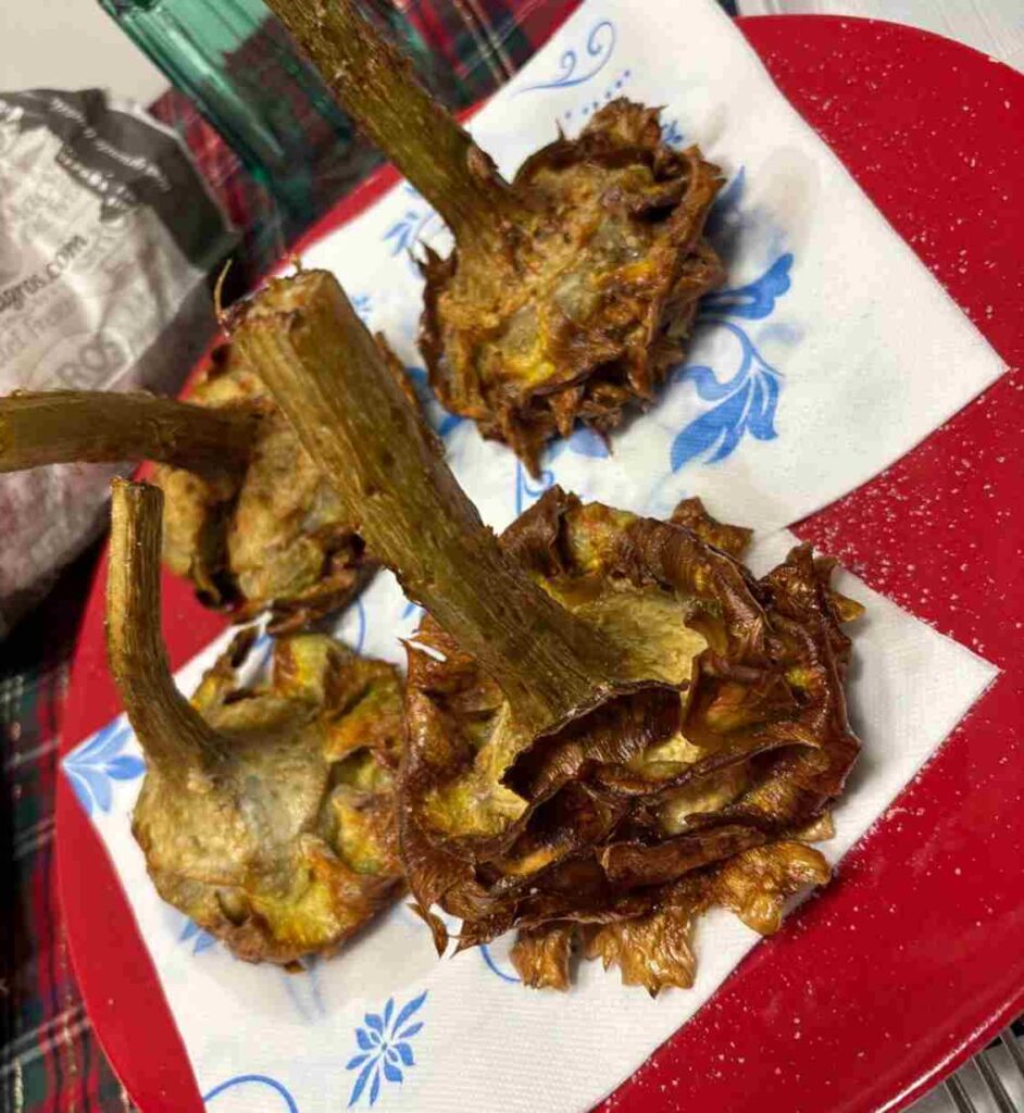carciofi Giudia cucina ingredienti