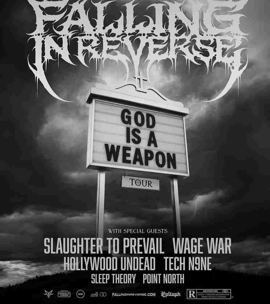 Falling in Reverse Marilyn Manson God is a weapon