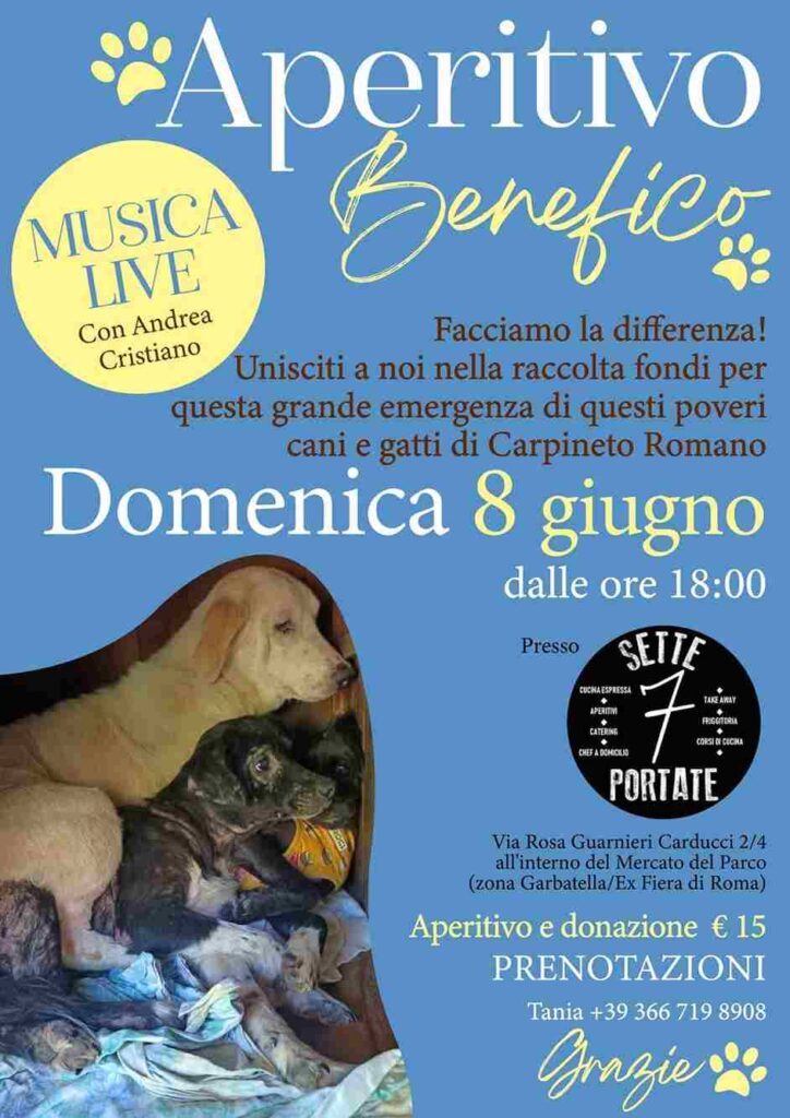 AperiRON Aperitivo benefico cagnolini