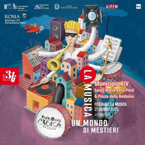 Festa della Musica: dal 21 giugno la musica è protagonista al Municipio XIV di Roma