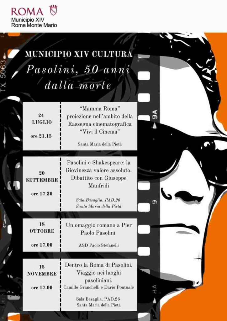 Pier Paolo Pasolini Mamma Roma Municipio XIV