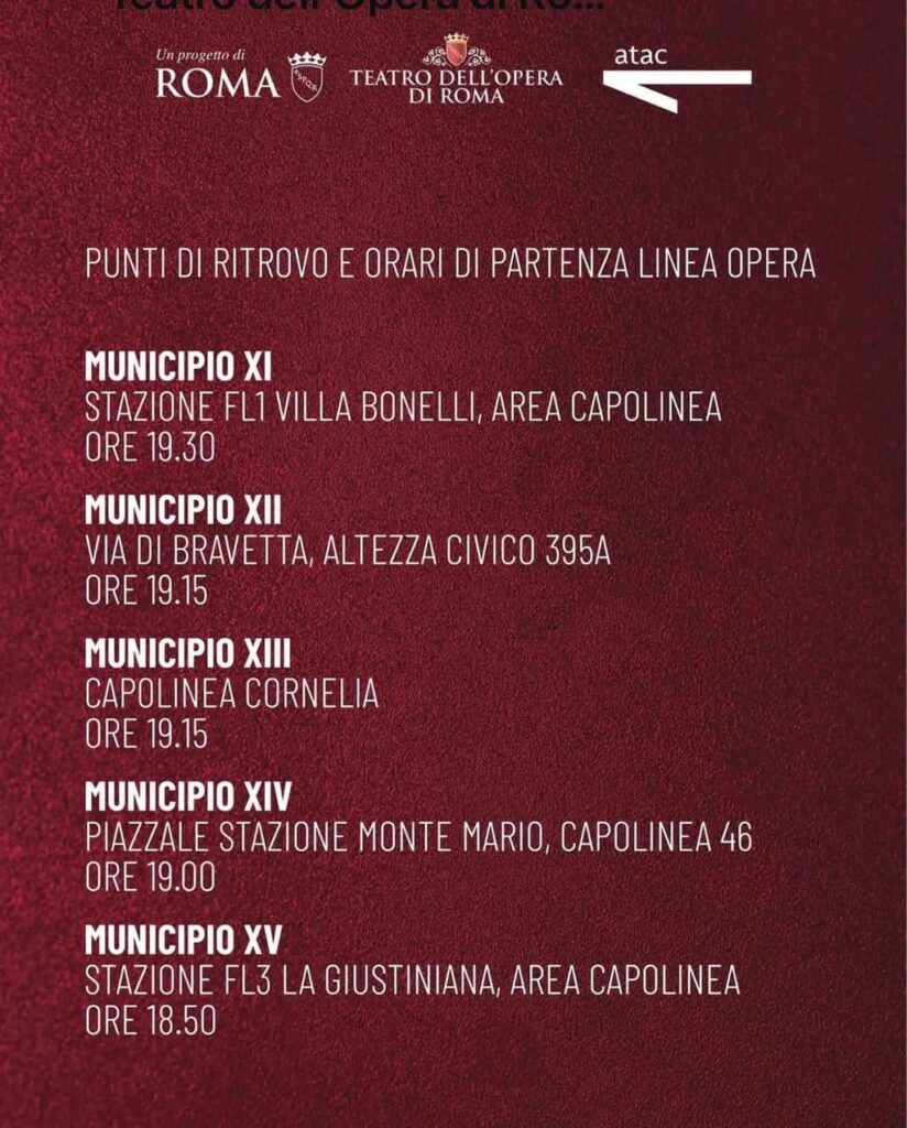Linea Opera Municipio XIV