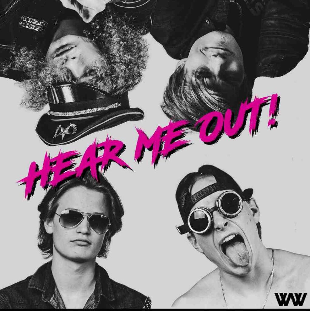nuovo singolo dei Wasted Wizards nuovo singolo "Hear Me Out!" hard rock svedese
