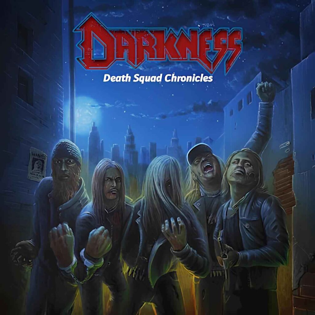nuovo album dei DARKNESS The Death Squad Chronicles DARKNESS