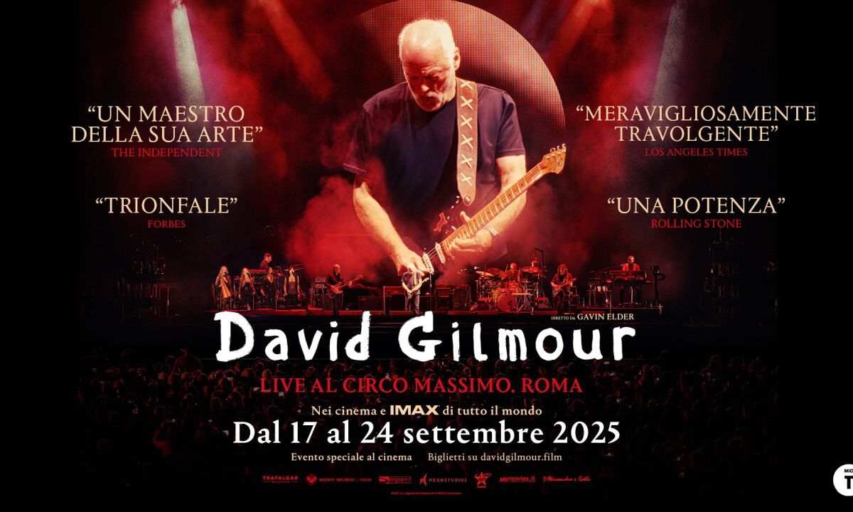 DAVID GILMOUR LIVE AL CIRCO MASSIMO ROMA
